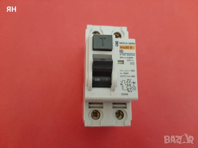 Дефекто Токова Защита Schneider/Merlin Gerin ID ,25A,30mA