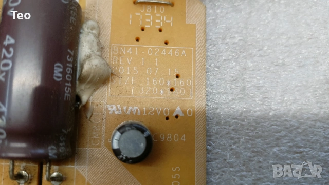 SAMSUNG T32E310EX BN41-02426 BN41-11275A BN41-02446A, снимка 4 - Части и Платки - 54019624