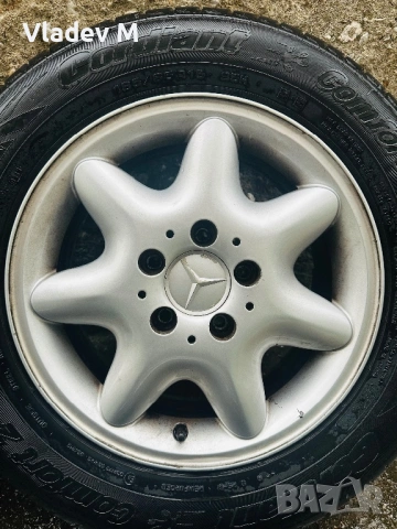 Джанти 15 Мерцедес , снимка 3 - Гуми и джанти - 54271596