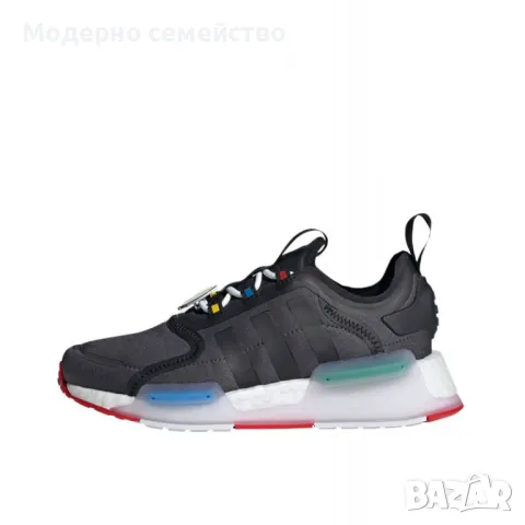 Маратонки ADIDAS x The Simpsons Nmd_V3 Shoes Grey/Black, снимка 4 - Детски маратонки - 47080919