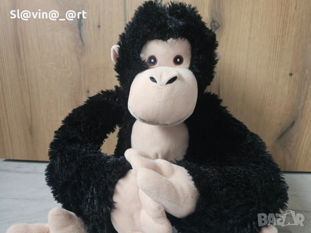 Голяма маймуна -плюшена играчка, снимка 3 - Плюшени играчки - 53497708