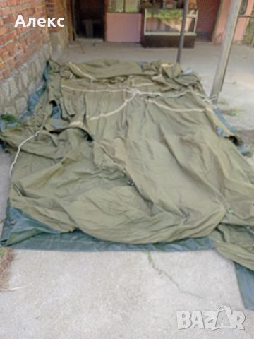 Военна офицерска палатка с гумиран под, снимка 15 - Екипировка - 45545295