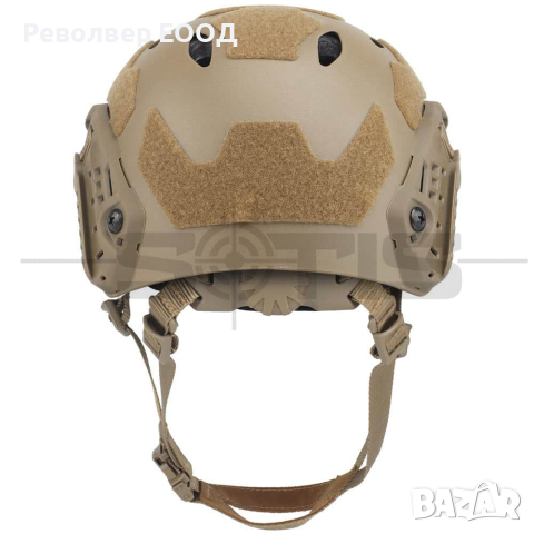 КАСКА NP FAST RAILED SF AIR HELMET – TAN, снимка 4 - Екипировка - 45056918