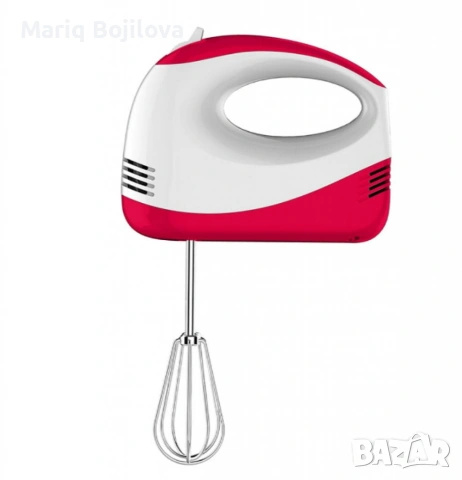 Миксер, 150W,бял/син,бял/червен,5 степени, снимка 5 - Миксери - 53701958