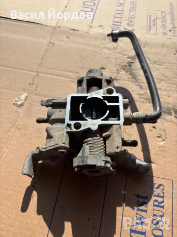 Дроселова Клапа з Фиат Пунто 1 / 1995г 1.2 60 к.с / 32ММ13/01 / , снимка 3 - Части - 52299712