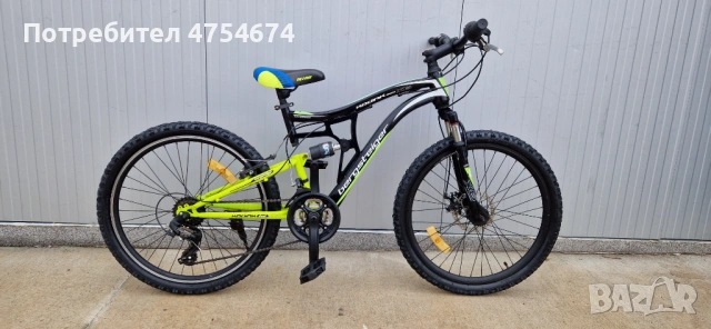 Юношески велосипед Bergsteiger колело 24"