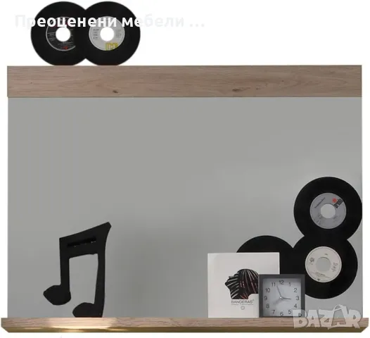 Панел с огледало и полица внос от Германия., снимка 5 - Огледала - 50220465