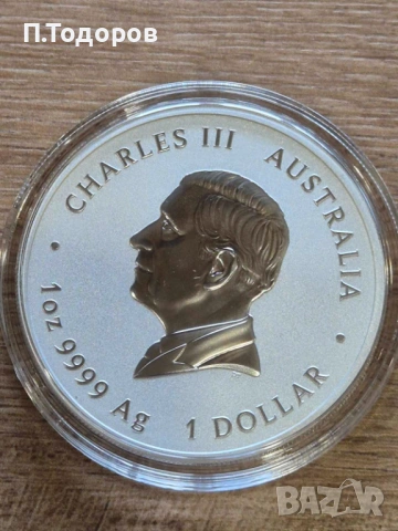 Сребро 1 oz Прокламациата - Чарлс III - 2025, снимка 4 - Нумизматика и бонистика - 53606726