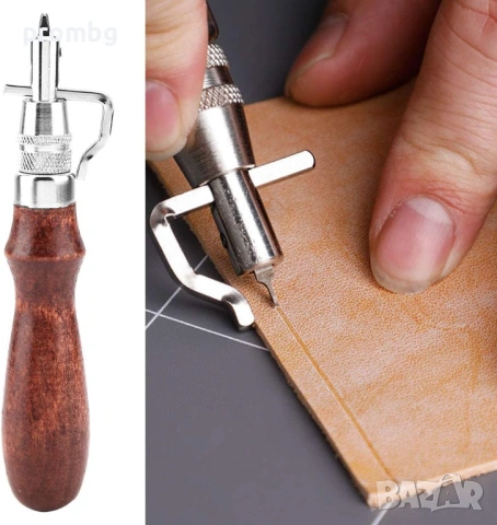 кожарски регулируем резец за канал с 5 приставки, , снимка 8 - Други инструменти - 26311174