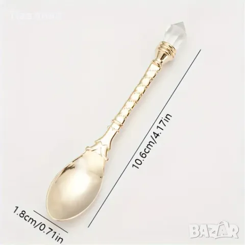 Лъжички за кафе, снимка 7 - Прибори за хранене, готвене и сервиране - 50150756
