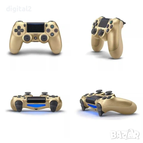 Джойстик за Playstation 4 DualShock 4 Gold v2 , нови , 24м Гаранция, снимка 2 - PlayStation конзоли - 53638518