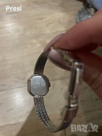 Сребърен, марков часовник, снимка 4 - Дамски - 45575040