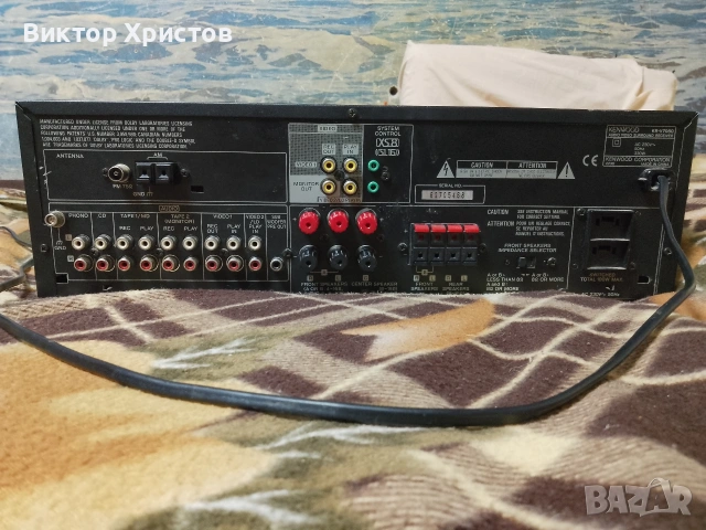 Ресивърр Kenwood kr v 7080, снимка 2 - Ресийвъри, усилватели, смесителни пултове - 53513955