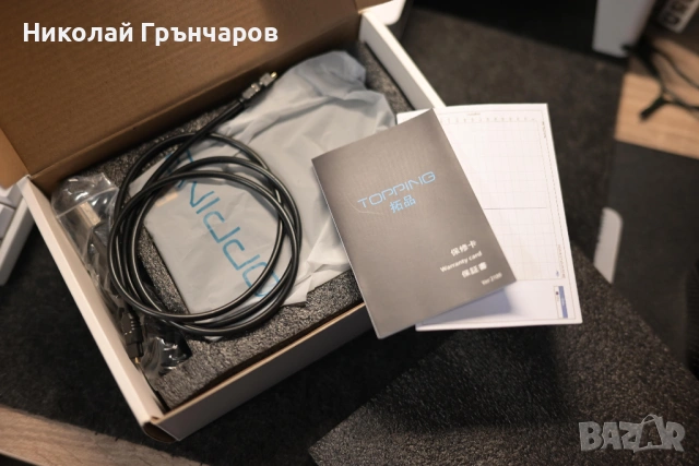 Продавам аудиофилски DAC Topping D10s