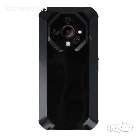 Калъф с протектор за Ulefone Armor X16 – мек TPU удароустойчив калъф, прозрачен или черен, снимка 4 - Резервни части за телефони - 52537907