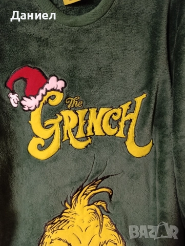 Поларена пижама Гринч, снимка 4 - Спортни дрехи, екипи - 52497376