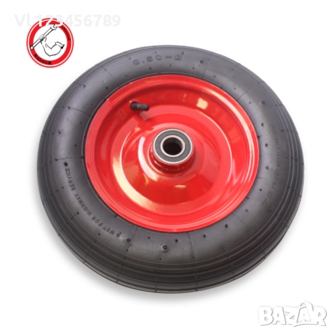 Джанта с гума 3.5/8, снимка 3 - Градинска техника - 51949756