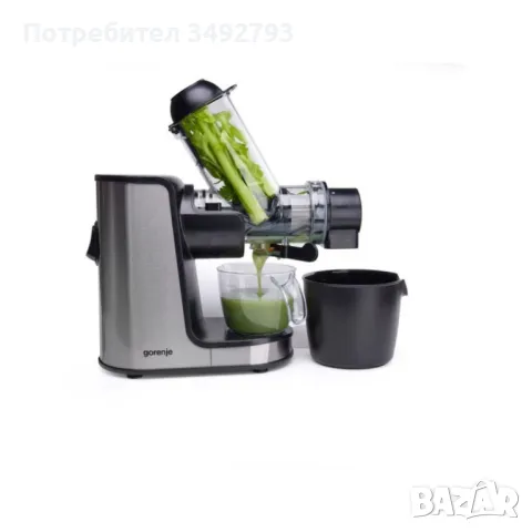 Сокоизстиквачка GORENJE JC200BE, снимка 4 - Домашни напитки - 47736596