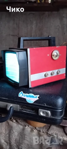 Руски портативен телевизор Електроника ВП-100, снимка 3 - Антикварни и старинни предмети - 53917398