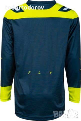 ТОП ЦЕНА Мотокрос блуза за мотор FLY RACING F-16 GREEN/FLUO, снимка 2 - Аксесоари и консумативи - 45481256