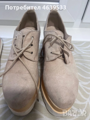 Дамски ежедневни обувки на платформа. , снимка 4 - Маратонки - 52263538