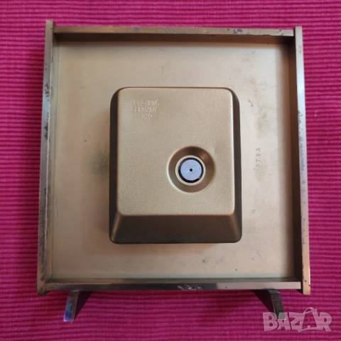 Винтидж настолен часовник JUNGHANS, Германия. , снимка 5 - Стенни часовници - 52525095