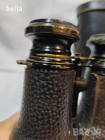 Рядък бинокъл (периода на Първата световна война)  Colmont Paris Jumelle Nationale, снимка 8 - Антикварни и старинни предмети - 54112419