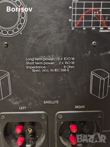 Субуфер jamo SW300, снимка 5 - Тонколони - 52255035