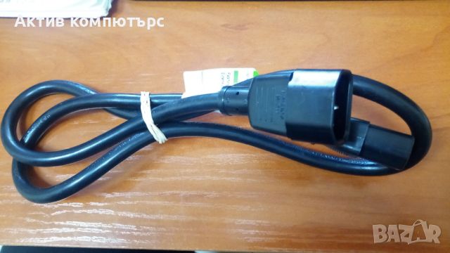 Кабел захранващ M/F UPS / Monitor IEC C14 to IEC C13 80см, снимка 2 - Кабели и адаптери - 45748886