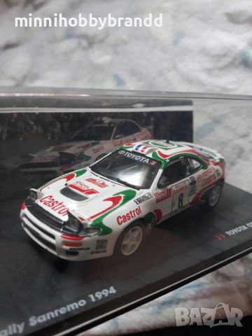 AUDI  FORD  TOYOTA  1.43   Rally models. Ixo/Altaya., снимка 3 - Колекции - 45806600