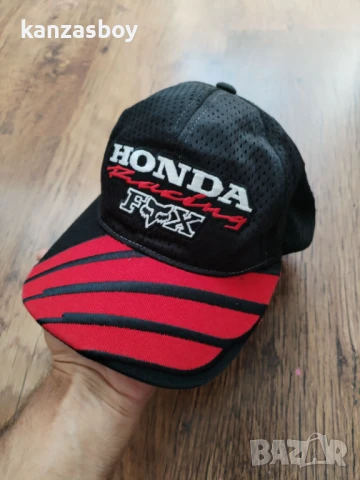 fox racing honda cap - страхотна мъжка шапка универсален размер, снимка 2 - Шапки - 51007880
