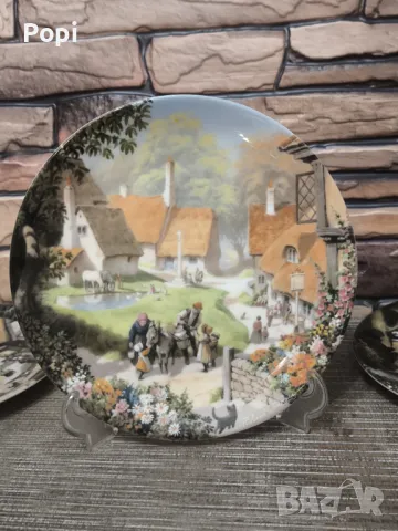 Колекционерски  чинии Coalport , снимка 7 - Антикварни и старинни предмети - 48956608