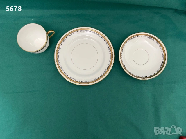 Порцеланов троен сет TF&S, снимка 4 - Антикварни и старинни предмети - 53488040