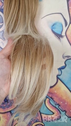 💗Прекрасна Дълга Филирана Опашка за Коса със Стопер в Удивителен Цвят Балеаж КОД 0409, снимка 4 - Аксесоари за коса - 46348831