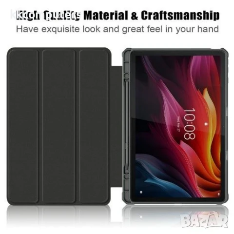 Lenovo Tab K11 Plus TB230X Auto Sleep / Wake, Кожен Калъф и Протектор, снимка 7 - Калъфи, кейсове - 51117980