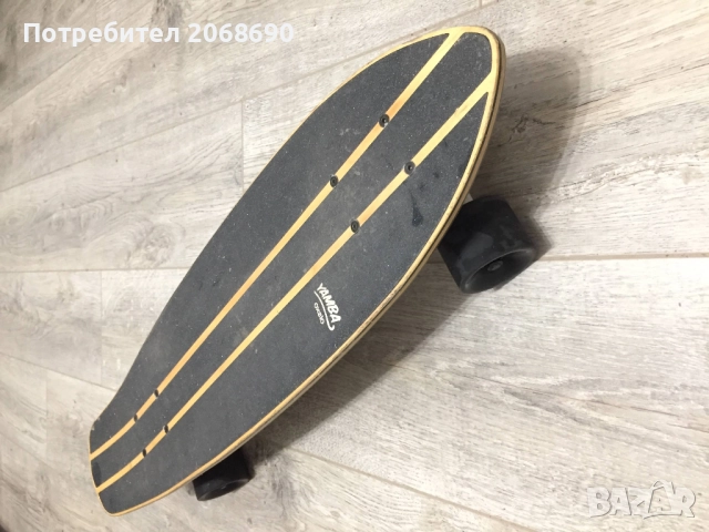 Скейтборд OXELO Cruiser YAMBA Wood Classic крузър, снимка 7 - Скейтборд, ховърборд, уейвборд - 52881952