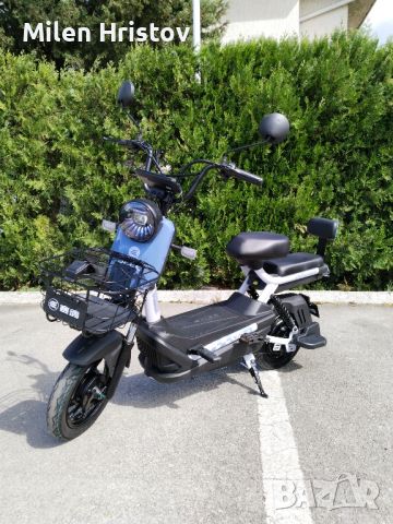 Електрически скутер-велосипед EBZ  500W, снимка 1 - Мотоциклети и мототехника - 45158362