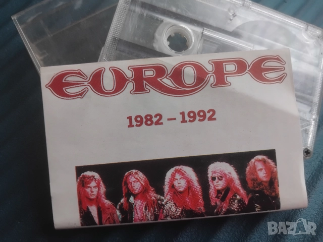 Europe 1982 -1992 - аудио касета музика