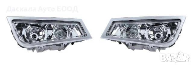 1бр. халоген фар за ВОЛВО Volvo FH3 2008г.+ с две секции, снимка 2 - Аксесоари и консумативи - 53758041