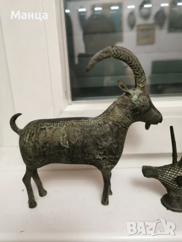 Много стари бронзови фигури от Иран, снимка 4 - Антикварни и старинни предмети - 51118888