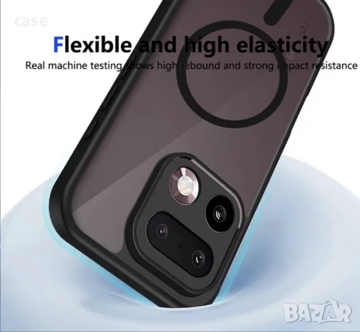 Realme 16 pro ,16 pro + удароустойчив кейс с Magsafe безжично зареждане Ново, снимка 2 - Калъфи, кейсове - 54154237