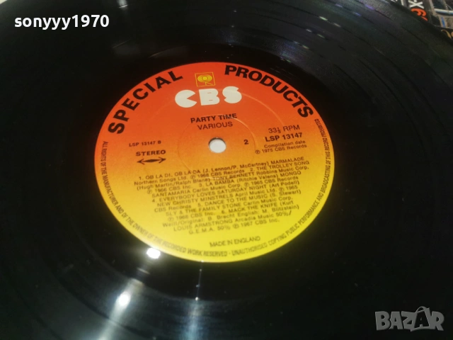 PARTY TIME 2801262200, снимка 14 - Грамофонни плочи - 53262918