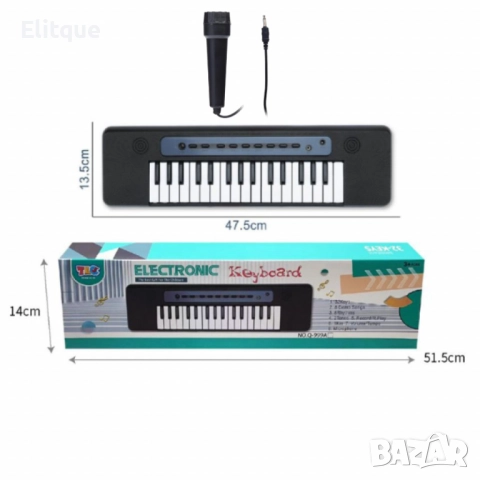 Детска йоника с микрофон, снимка 5 - Музикални играчки - 52753288