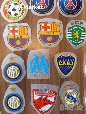 Стикери за дрехи - ЩАМПИ - С ЮТИЯ - известни марки и футболни отбори , снимка 10 - Копирни услуги - 53682096