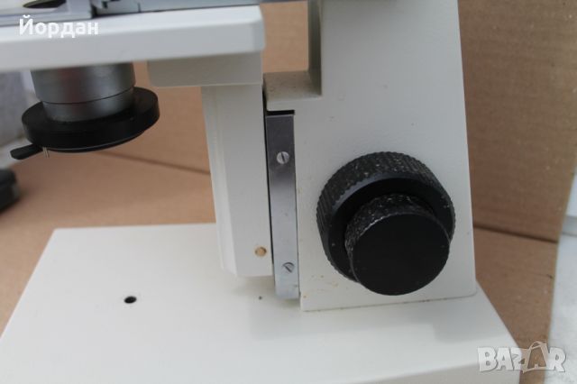 Немски микроскоп ''Hertell & Reuss'', снимка 10 - Антикварни и старинни предмети - 45783036