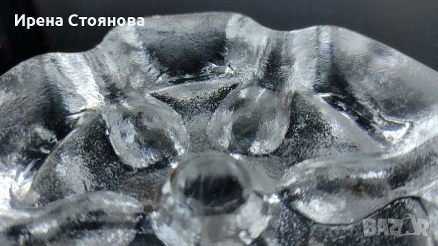 Кристална поставка за свещ Riedel Crystal, Austria, производство около1970 г. ., снимка 3 - Декорация за дома - 46054005