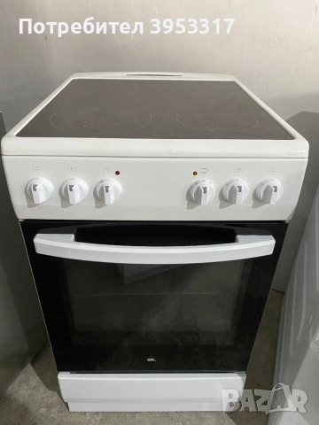 Свободностояща готварска печка OK, снимка 2 - Печки, фурни - 52482739