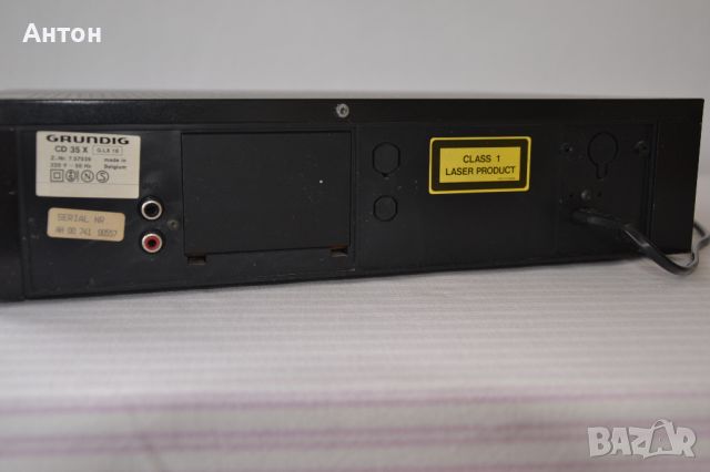 Cd player Grundig CD 35 X-version с DAC TDA1541, снимка 5 - Ресийвъри, усилватели, смесителни пултове - 46695336