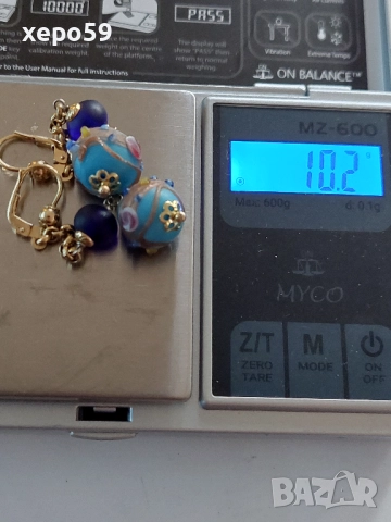 Прекрасни дизайнерски Френски златни обеци/Злато проба 750/, 1 900 лв, снимка 10 - Обеци - 52278823