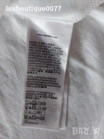 Чисто нова без етикет тениска Calvin Klein Jeans L, снимка 5 - Тениски - 51660663